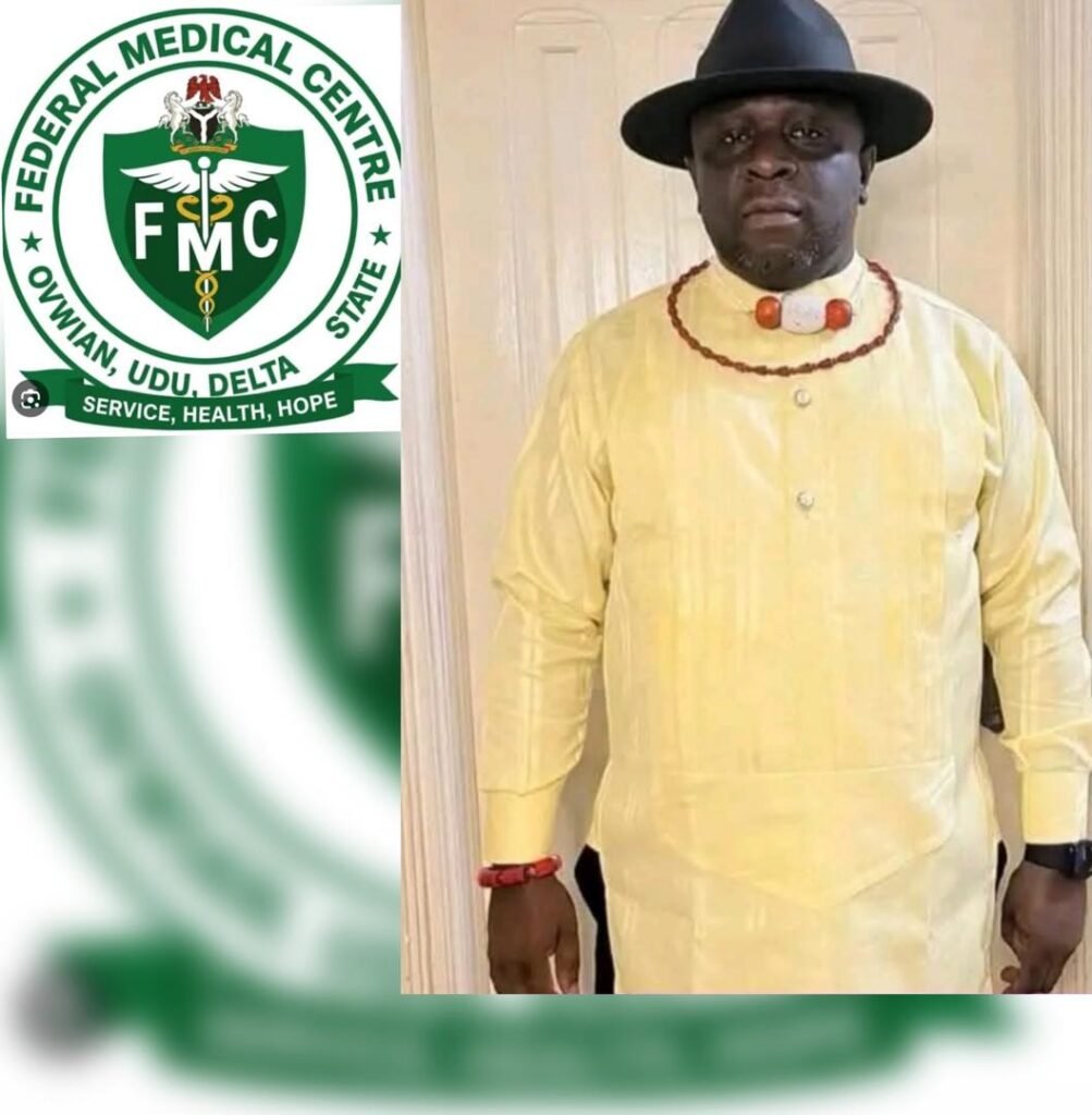 Dr. Kingsley Akaba, Chief Medical Director, Federal Medical Centre, Delta State.