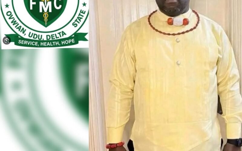Dr. Kingsley Akaba, Chief Medical Director, Federal Medical Centre, Delta State.