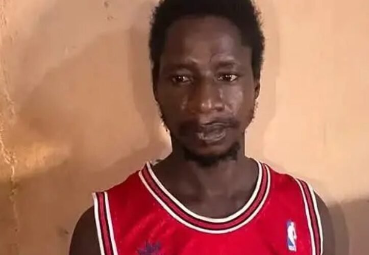 David Donkor, the 38-years-old farmer who defiled his 13-years-old stepdaughter.
