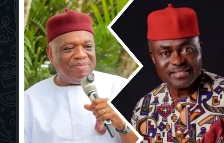 From (L-R): Senator Orji Uzor Kalu and Hon. Chris Nkwonta.