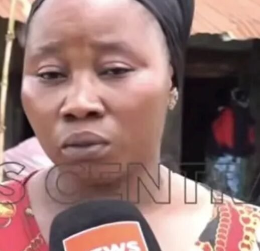 Hawa Jimoh, the woman whose four children and a family dog died after eating a suspected contaminated food in Kogi state.