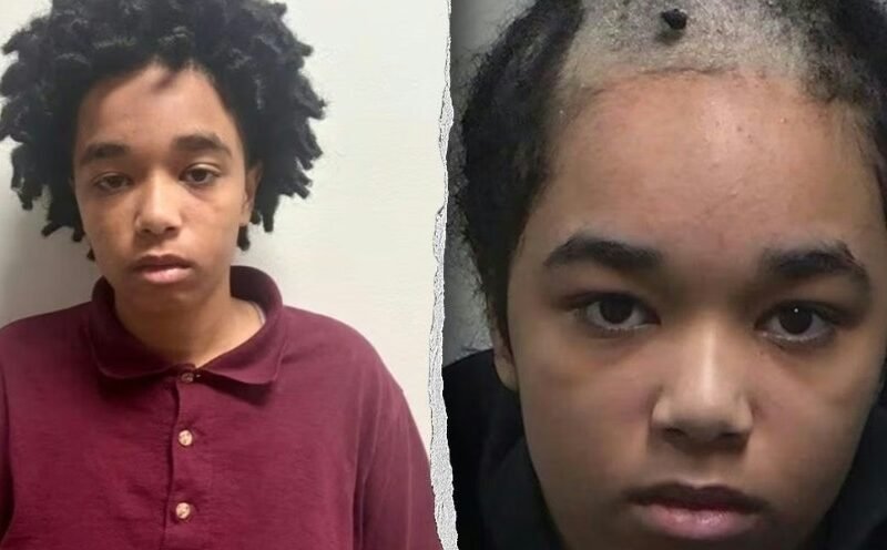 (L-R): Lilyana Rose Wagner, the 14-year-old girl Georgia girl who was sentenced to life for killing mother, Rachel Wagner.