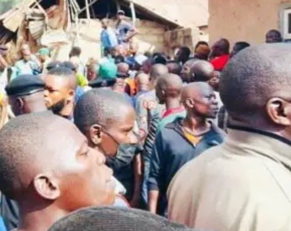 Ilorin Building Collapse: 4 Rescued Alive as 8 Feared Trapped While They Slept