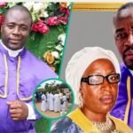A Celestial Church of Christ evangelist, Abidemi Odukoya, and his wife, Adenike.