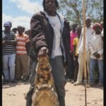 Mola Simona, a Zimbabwe man who reportedly killed a suspected crocodile with a spear after two young women from the same family died in separate attacks on the Zambezi River within four days.