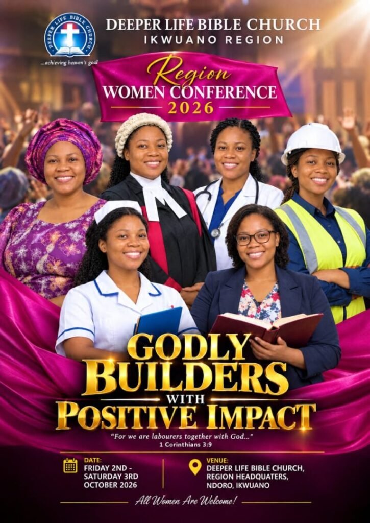 2026 Deeper Life Bible Church Women Conference.
