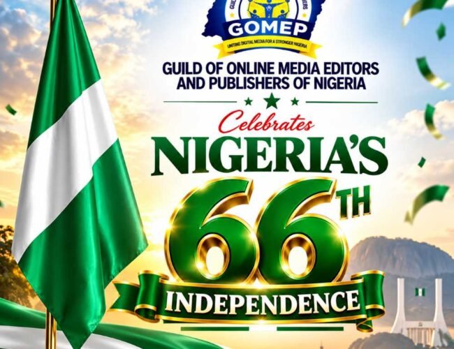 “66th Independence: GOMEP-NG Urges Urgent Action on Insecurity, Floods, Economic Hardship”